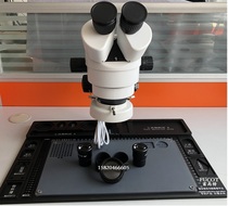 Multifunctional repair desk mobile phone repair microscope 7-45x binocular continuous variable magnification microscope
