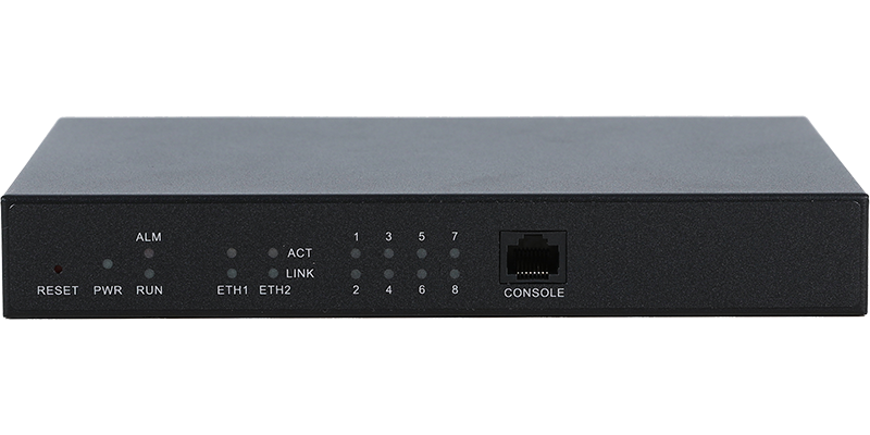 Sanhui SMG1008D-8S O 8-port outer line FXO inner line FXS SIP VOIP analog voice gateway
