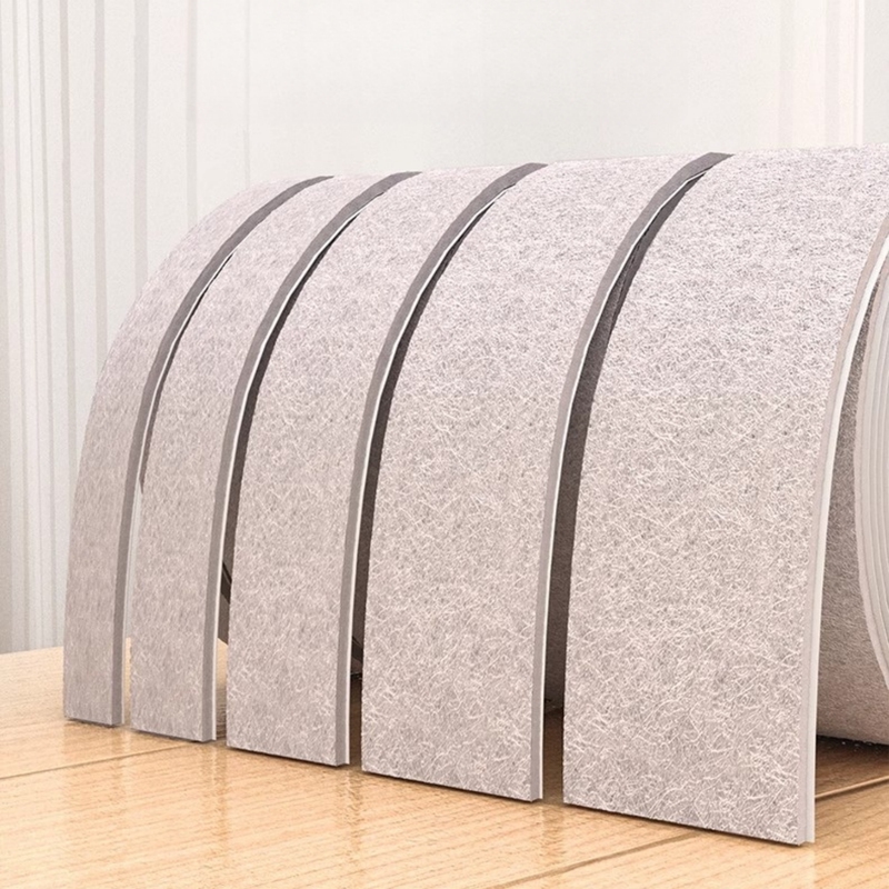 Japanese-Style Silent Anti-Slip Strips Can Be Cut to Protect Tables, Chairs, Bed Frames, Rocking Chairs from Friction, Noise, and Bumps; Table Leg Pads