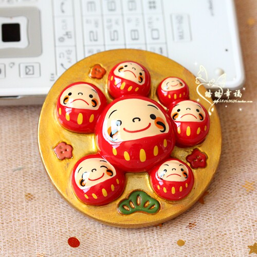 New product Japan Sensoji refrigerator magnet sticker creative tourism souvenir little ninja Dharma trick cat