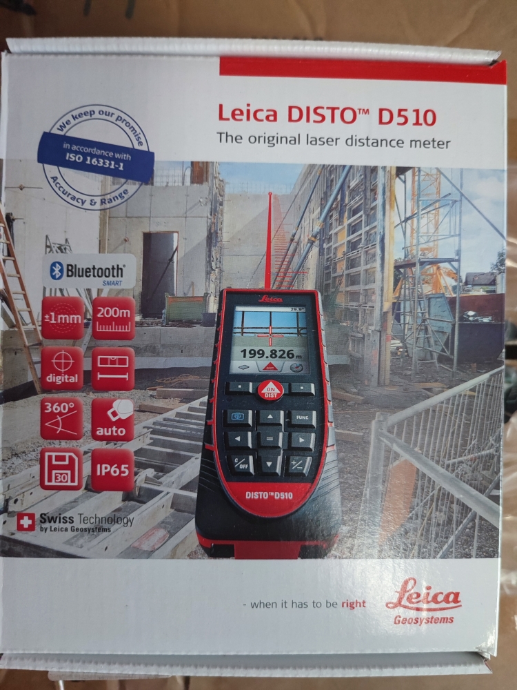 Leica D510 Laser Rangefinder Bluetooth 200 m Outdoor Rangefinder D8 D8 D810 D5 D5 Liter Grade-Taobao