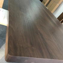 Black Walnuts Wood Plates Custom Desk Solid Wood Lift Legs Table Plate Cherry Computer Office White Wax Log Table