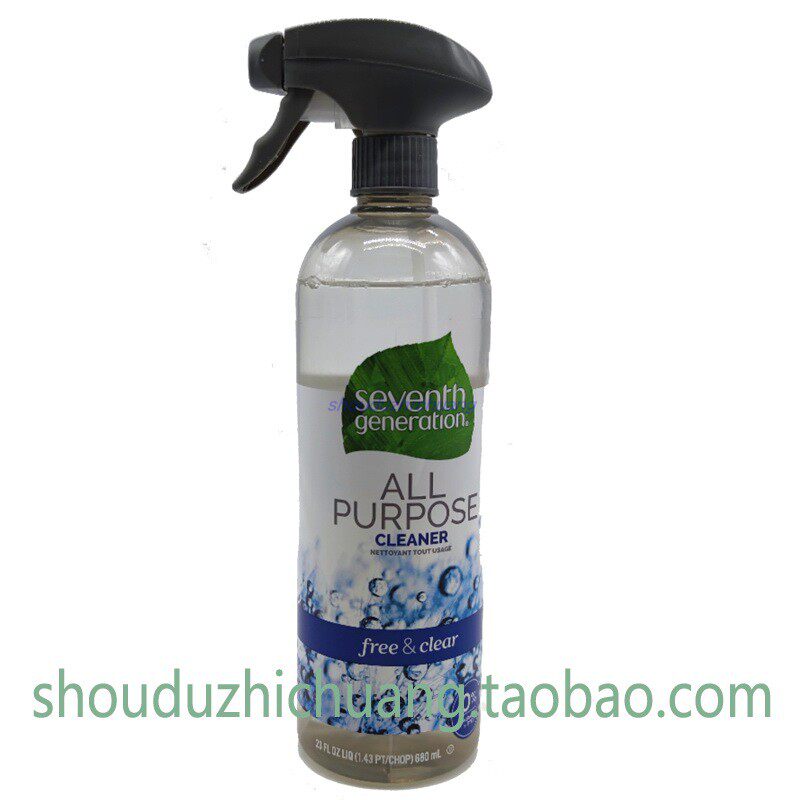 American import seventh generation natural multipurpose kitchen bathroom cleaning liquid 680 ml