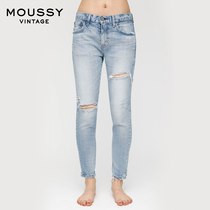 MOUSSY Vintage 2021 Spring and Summer new jeans 025DSC12-2120