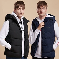 361 độ nam xuống vest 2018 mùa đông mới 361 thể thao ấm áp xuống vest nam 551844401 áo khoác ba lỗ