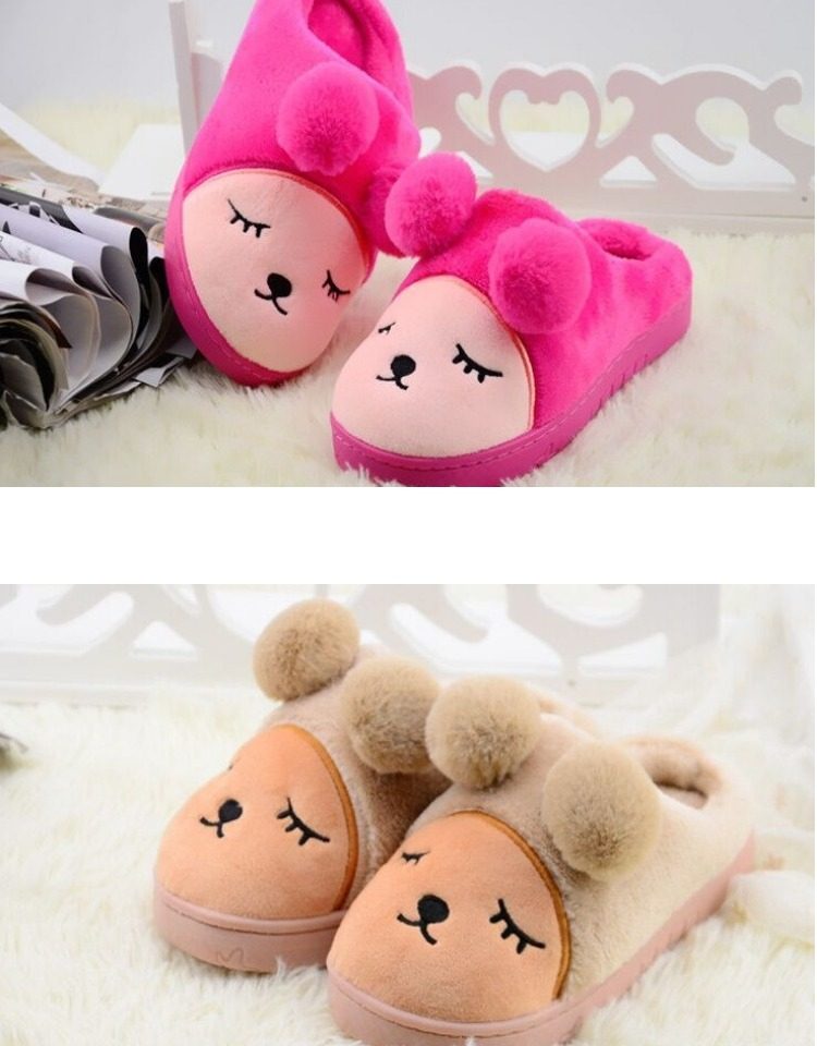 Pantoufles enfants en suède pour hiver - semelle tendon - Ref 1010290 Image 8