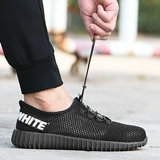 Туфли, рабочая безопасная спортивная обувь, летняя дышащая дезодорированная повседневная обувь