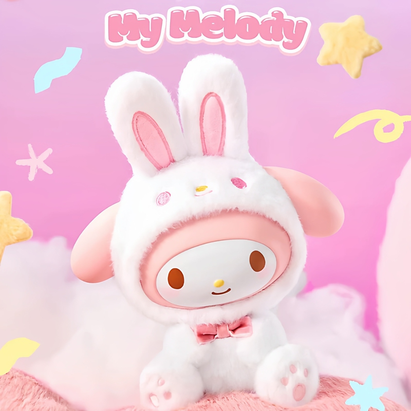 Smart Creation's New Sanrio Family and Friends Series Vinyl Plush Blind Box Headgear, Wearable and Trendy Toy
