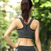 Áo ngực thể thao đẹp chống sốc không có vòng thép tập hợp yoga không có dấu vết tập thể dục đồ lót chạy vest nữ áo ngực kích thước lớn - Đồ lót thể thao áo lót thể thao nữ Đồ lót thể thao