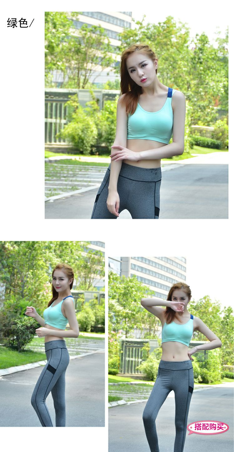 Kích thước lớn áo ngực thể thao MM béo tập thể dục yoga vest kiểu đồ lót chống sốc nữ mùa hè mùa thu chạy đào tạo 170 kg áo nâng ngực