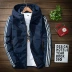 Áo khoác cotton mùa đông đôi dày xuống quần áo cotton nam và nữ áo khoác cotton in quần áo công sở dịch vụ lớp tùy chỉnh áo dạ Trang phục Couple