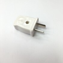 The bipolar plug can also be inserted with a three-hole socket Erflat with a copper wiring post to turn