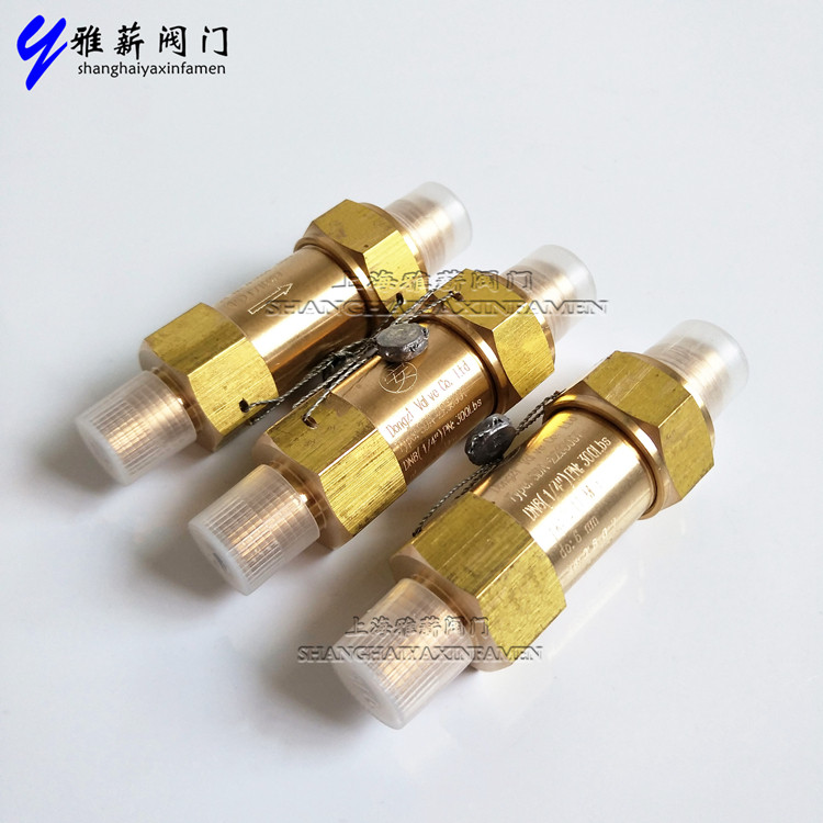 SDA-22C300T Freezer Safety Valve Refrigerant Central Air Conditioning External Thread Pressure Relief Valve DN10 15 25