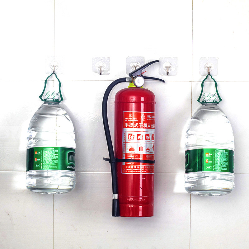 30 hooks strong stickers without trace transparent load-bearing cosmetic room wall wall hanging small adhesive hook adhesive bathroom household hanger