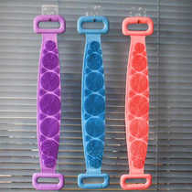 Men and women powerful rubbing back rubbing the mud Grey Instrumental strip Back to die leather Home bath towels Silicone Rub bath towels