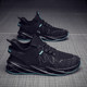 Summer Breathable Men's Shoes Feiwei 2024 New Men's Mesh Mesh Shoes Sports Running Casual Deodorant Black Trendy Shoes