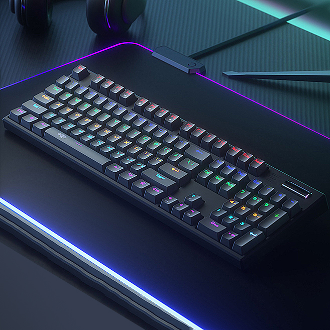 Patriots G6100 Mechanical Keyboard Green Shaft Red Shaft Tea Shaft Electric Race Game Backlight Wired Desktop Hero League