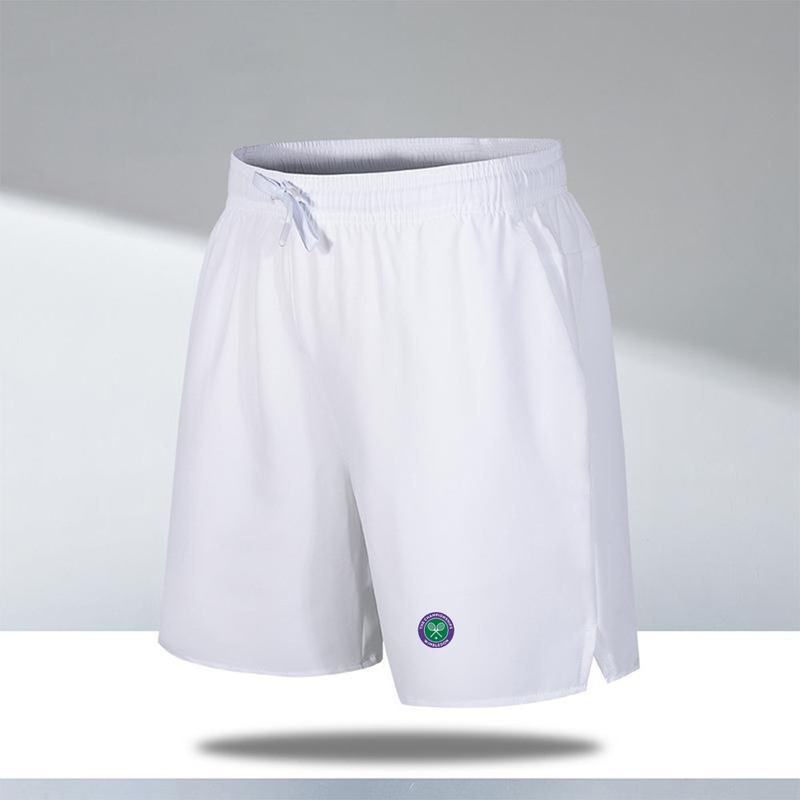 New Tennis Shorts Wimbledon French Open Us Open Men's and Women's Quick-Drying Breathable Sports Competition Training Pants Tennis Shorts