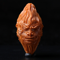 Olive stone carving single single seed single seed three sides the great sage Qitian the great sage meditating the fighting saint Buddha olive beard