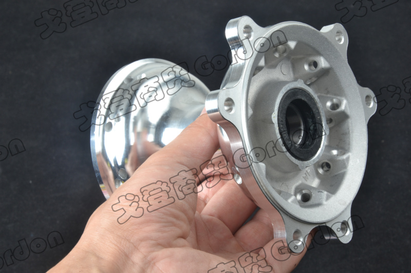 Hailing M4M5M6M7K5 Huayang Zhenglin off-road xe máy phổ đánh bóng phanh bánh xe trống lõi phổ phụ kiện vành ex 150