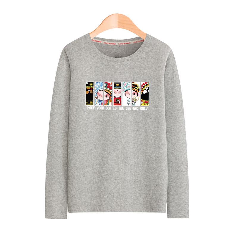 Áo thun cotton nam 100% size lớn cộng với phân bón để tăng độ rộng cho áo thun cổ tròn mặc quần áo mùa thu nam và áo khoác mùa đông quần áo nam đẹp