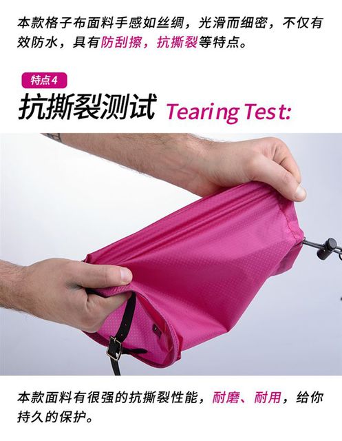 Sản phẩm mới nh leo núi ngoài trời áo khoác tuyết không thấm nước nam và nữ siêu nhẹ sa mạc đi bộ đường dài giày cát đặt quần legging trượt tuyết che chân ủng phượt cao cấp