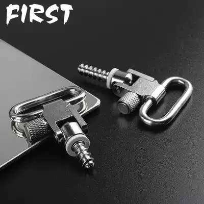 1 inch wooden tray high strength steel metal baby holding bag ring buckle rear support thread holding baby bag ring silver color