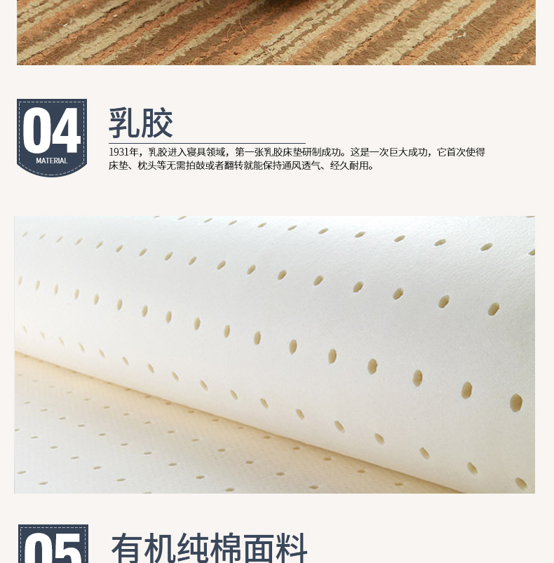 Nệm lò xo Simmons 20CM Mủ cao su gấp đôi 1,8m Giường đôi dày 1,5m mềm và mềm đôi cọ dừa - Nệm nệm gòn ép