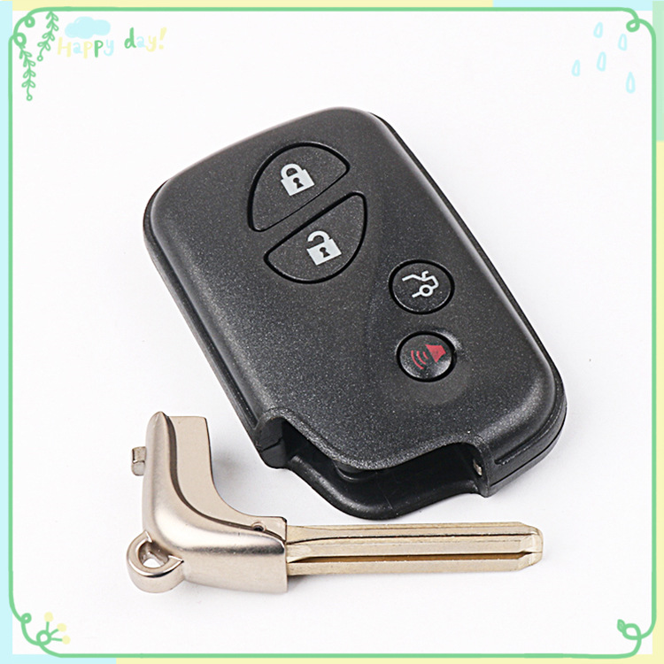 Toyota Ling Chi Smart Card 4 Key shell Lingzhi Automotive remote control chip key shell Special retrofit shell