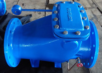 Micro-resistance slow-closing check valve dn80 100150200 butterfly-type slowly closed check valve waterproof hammer muffled pipe valve