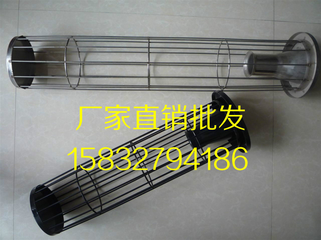 Pulse Cloth Bag Blown Dust Instrumental Accessories Skeleton Industrial Blow Duster Cloth Bag Polyester Fiber Cloth Bag Skeleton Cage High Temperature Resistant