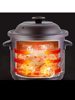 Fully Automatic Health-Preserving Electric Clay Pot for Soup, Household Small Stew Pot, Electric Stew Pot for Cooking Porridge, Ceramic Clay Pot