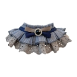 Кружевной шарф с воротником для кошек и собак, шарф со слюной для домашних животных, галстук-бабочка, милый реквизит для фотосессии, аксессуары, британский короткий плюшевый мишка