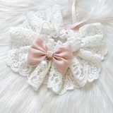 Шарф, аксессуар, чокер, колокольчик с бантиком, кружевная галстук-бабочка, нагрудник, слюнявчик, ожерелье, кот, домашний питомец