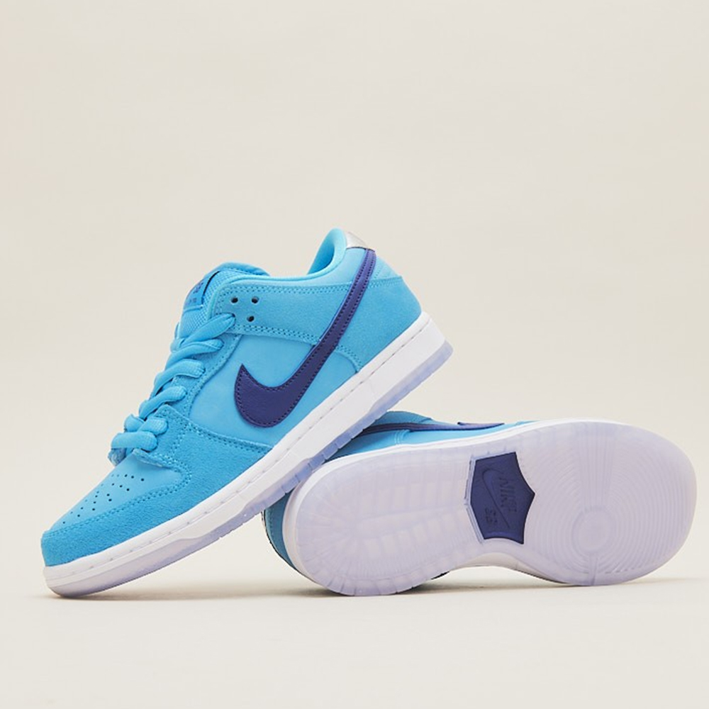 nike dunk blue furry