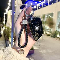 BMW key cover new knife vanguard 3 4 5 series 525 530li high-end X2X5320 car key buckle BMW bag