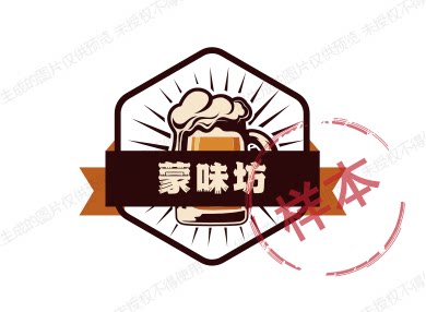 蒙味坊的LOGO