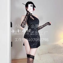 New bar GOGO clothing DS performance clothing dj female singer lead dance jazz dance retro national style cheongsam skirt suit
