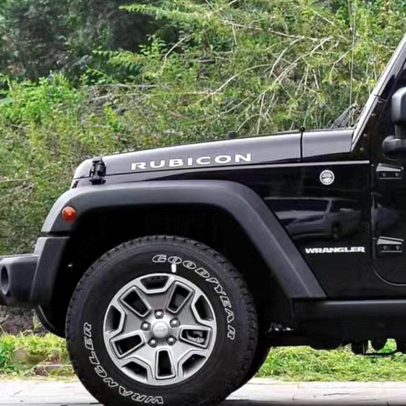 Suitable for the Old Jeep Wrangler Jk Engine Hood Car Sticker, Robin Hood Rubicon Engine Hood Sticker