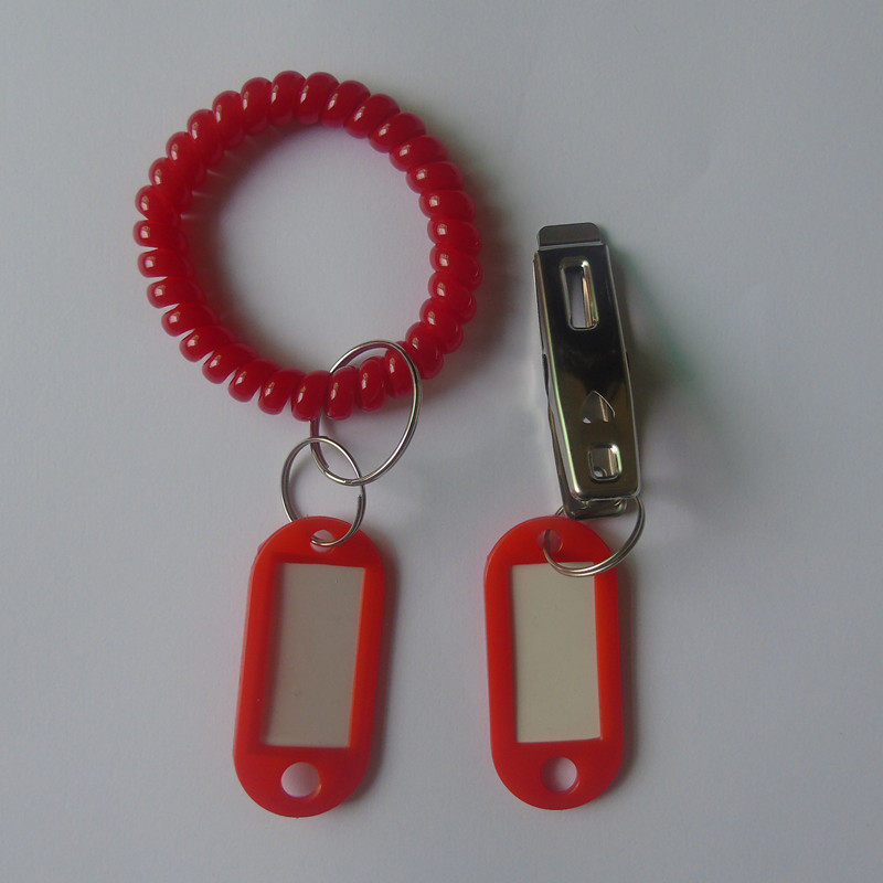 Clip hand ring mark key sign small key box listing key chain buckle warehouse hotel sauna key card
