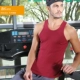 Áo vest nam thể thao mùa hè thể dục thể thao vượt rào Kiểu dáng cotton trẻ trung Phiên bản Hàn Quốc của áo phông không tay áo vest dạ nam