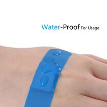 Food Blue Band-Aid Orchid Hemostasis Band-Aid Metal Detect 72 * 19mm BRC Certified Specialized