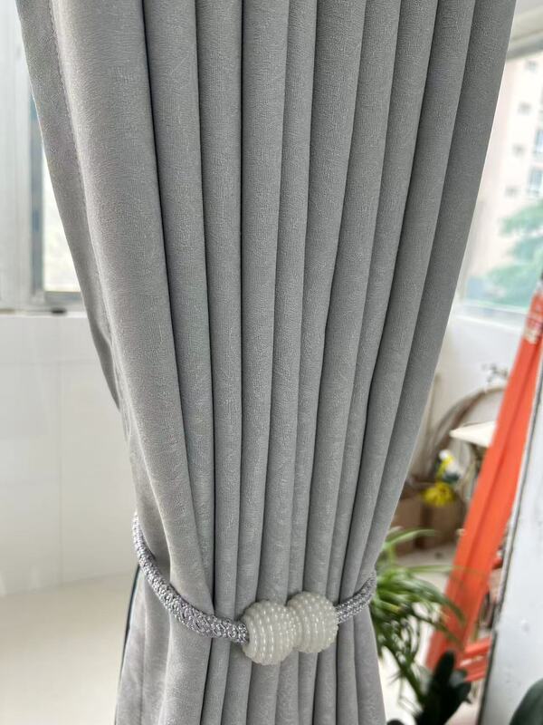 High Blackout Curtains in Chenille Gray, 5.3m Pair, High-Temperature Shaping, Additional Sizes Available High Blackout Curtains in Chenille Gray, 5.3m Pair, High-Temperature Shaping, Additional Sizes Available