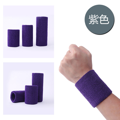 Table tennis wrist support medium and long version fitness running pure cotton badminton sweat-absorbing breathable pure cotton towel wrist support