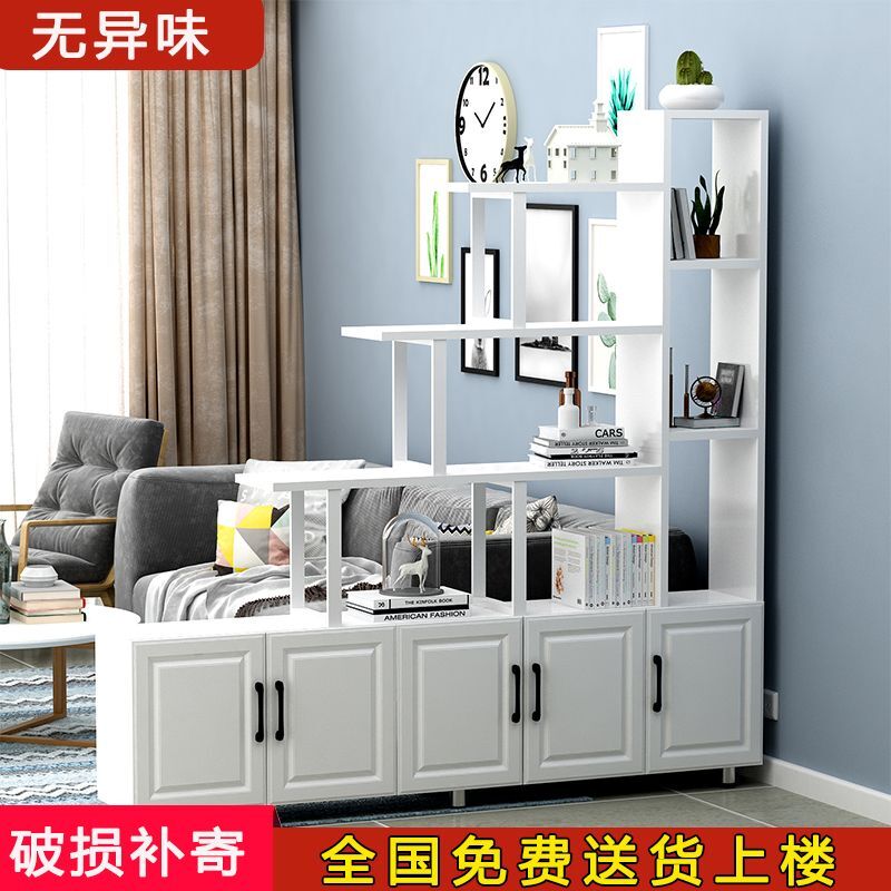 Entrance cabinet living room compartment double-sided cabinet simple modern room cabinet entry screen shoe cabinet small apartment hall wine cabinet