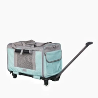 Синий чемодан, 50см