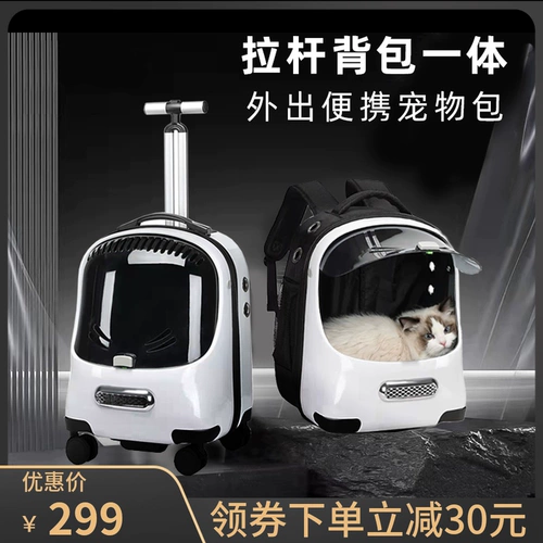 Чемодан для выхода на улицу, портативный вместительный и большой космический дышащий переносной рюкзак