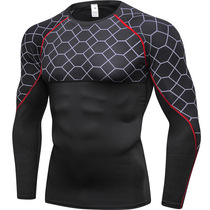 New mens PRO fitness clothing three-dimensional printing basketball training suit quick-drying stretch tights 4019