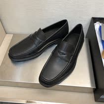 Vegetarian Side Basics Men Casual Lefu Shoes Head Layer Cow Leather A foot pedal leather shoes