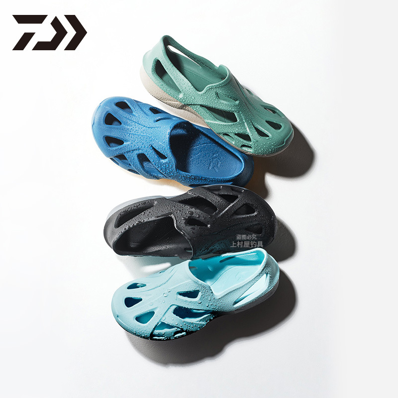 Daiwa Dl-1484 Classic Non-Slip Clogs Fishing Shoes Boat Fishing Deck Slippers Beach Shoes Sandals
